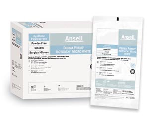 ANSELL GAMMEX® NON-LATEX PI MICRO WHITE SURGICAL GLOVES