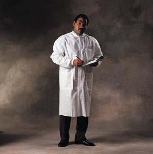 HALYARD BASIC PLUS LAB COAT