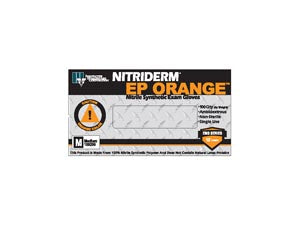 INNOVATIVE NITRIDERM® EP ORANGE® POWDER-FREE EXAM GLOVES