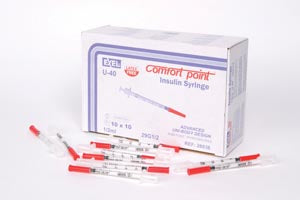 EXEL VETERINARY U-40 INSULIN SYRINGE