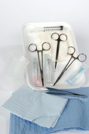 MEDICAL ACTION GENT-L-KARE® LACERATION TRAYS
