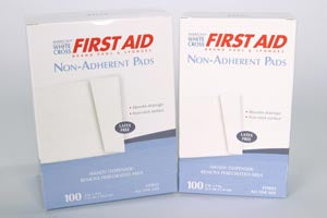 NUTRAMAX NON-ADHERENT STERILE PADS