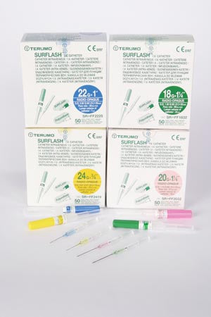 TERUMO SURFLASH® IV POLYURETHANE CATHETERS