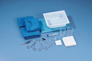 BUSSE ER LACERATION TRAY