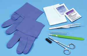 BUSSE SHARP DEBRIDEMENT TRAY