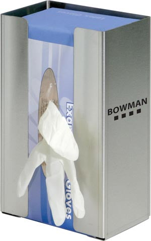 BOWMAN STAINLESS STEEL GLOVE DISPENSER