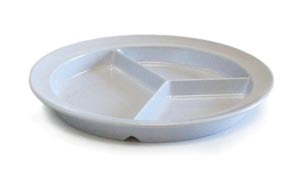 B&L ENGINEERING® PARTITIONED SCOOP DINNER PLATE