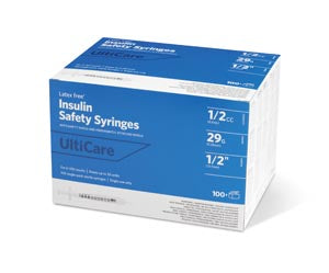 ULTIMED ULTICARE INSULIN FIXED NEEDLE SAFETY SYRINGES