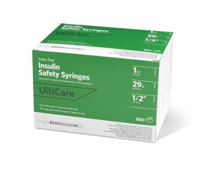 ULTIMED ULTICARE INSULIN FIXED NEEDLE SAFETY SYRINGES