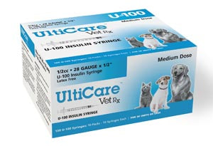 ULTIMED ULTRICARE VETRX DIABETES CARE INSULIN SYRINGES