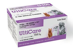 ULTIMED ULTRICARE VETRX DIABETES CARE INSULIN SYRINGES