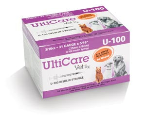 ULTIMED ULTRICARE VETRX DIABETES CARE INSULIN SYRINGES