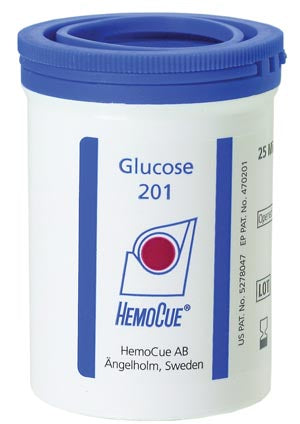 HEMOCUE GLUCOSE 201 ANALYZER & ACCESSORIES
