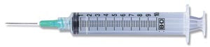 BD 10 ML SYRINGES & NEEDLES