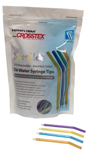 CROSSTEX SPARKLE™ DISPOSABLE AIR WATER SYRINGE TIPS