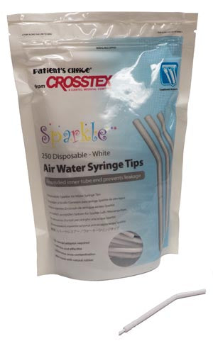 CROSSTEX SPARKLE™ DISPOSABLE AIR WATER SYRINGE TIPS