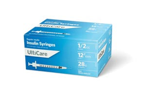 ULTIMED ULTICARE INSULIN SYRINGES