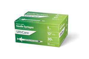 ULTIMED ULTICARE INSULIN SYRINGES