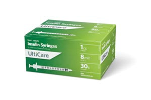 ULTIMED ULTICARE INSULIN SYRINGES