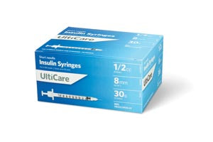 ULTIMED ULTICARE INSULIN SYRINGES