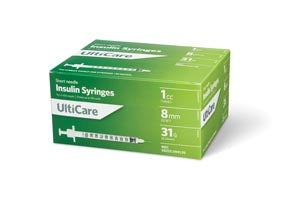 ULTIMED ULTICARE INSULIN SYRINGES