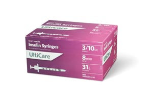 ULTIMED ULTICARE INSULIN SYRINGES
