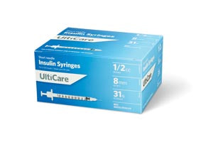 ULTIMED ULTICARE INSULIN SYRINGES