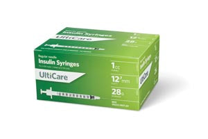 ULTIMED ULTICARE INSULIN SYRINGES