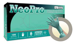 ANSELL MICROFLEX NEOPRO® POWDER-FREE  CHLOROPRENE EXAM GLOVES