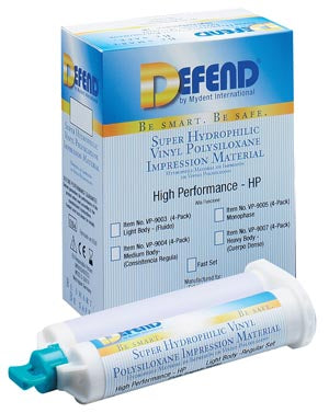 MYDENT DEFEND SUPER HYDROPHILIC VPS IMPRESSION MATERIAL