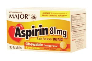 MAJOR ASPIRIN TABLETS