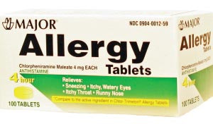 MAJOR ALLERGY TABLETS