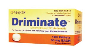 MAJOR MOTION SICKNESS RELIEF
