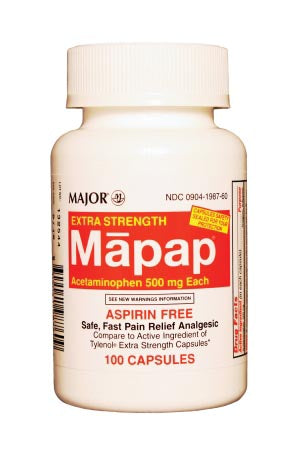 MAJOR ANALGESIC CAPLETS