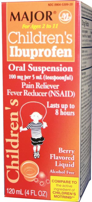 MAJOR ANALGESIC - CHILDRENS