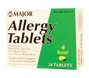 MAJOR ALLERGY TABLETS