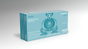 VENTYV NITRILE POWDER FREE EXAM GLOVE PLUS 5.0 (KANGAROO)