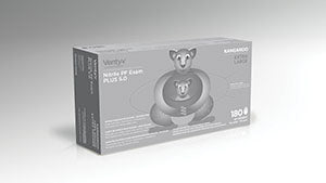VENTYV NITRILE POWDER FREE EXAM GLOVE PLUS 5.0 (KANGAROO)