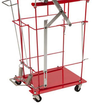 CARDINAL HEALTH SHARPSAFETY FOOT PEDAL CARTS & FLOOR BRACKETS