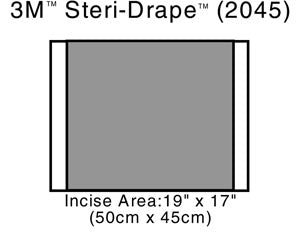 3M™ STERI-DRAPE™ 2 INCISE DRAPES
