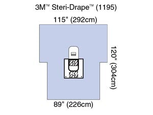3M™ STERI-DRAPE™ ARTHROSCOPY DRAPES