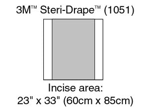 3M™ STERI-DRAPE™ INCISE DRAPES