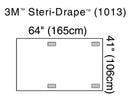 3M™ STERI-DRAPE™ C-ARM DRAPES/FLUROSCOPE DRAPE
