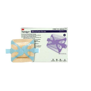 3M™ TEGADERM™ SILICONE FOAM BORDER DRESSING