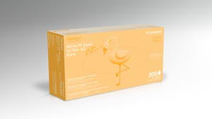 VENTYV NITRILE POWDER FREE EXAM GLOVE ULTRA 3.5 (FLAMINGO)