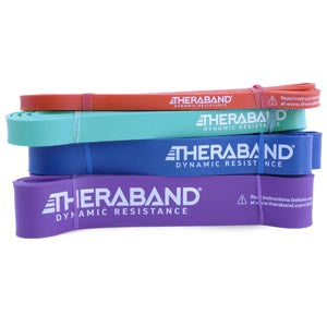 HYGENIC/THERA-BAND HIGH RESISTANCE BANDS