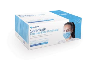 MEDICOM SAFE+MASK® PREMIER ELITE EARLOOP MASK
