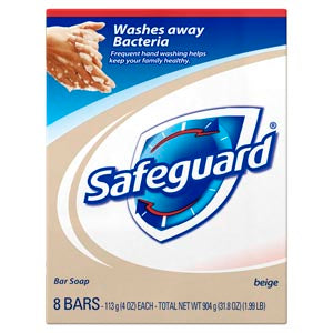 P&G DISTRIBUTING SAFEGUARD BAR SOAP
