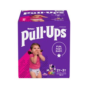 KIMBERLY-CLARK PULL-UPS® LEARNING DESIGN TRAINING PANTS