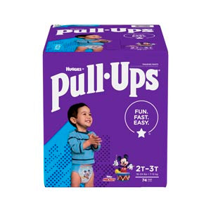 KIMBERLY-CLARK PULL-UPS® LEARNING DESIGN TRAINING PANTS